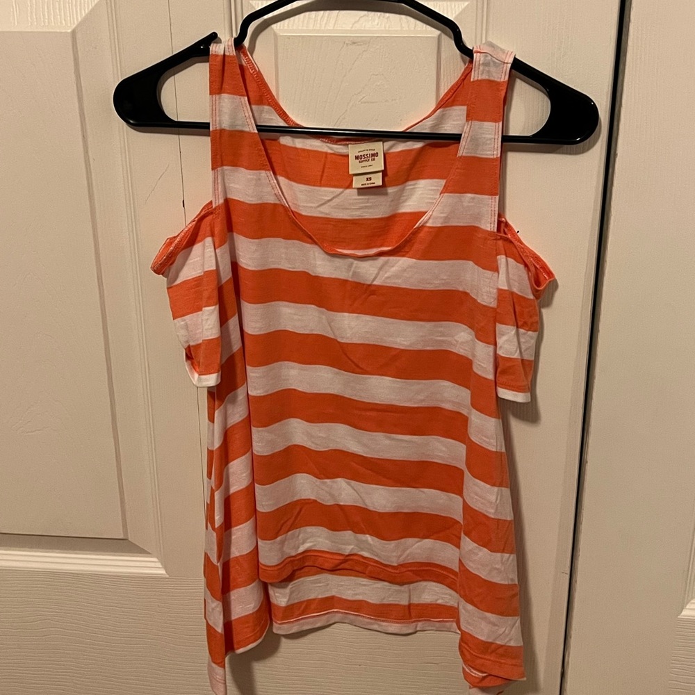 Mossimo Striped Cut Sleeve Tank